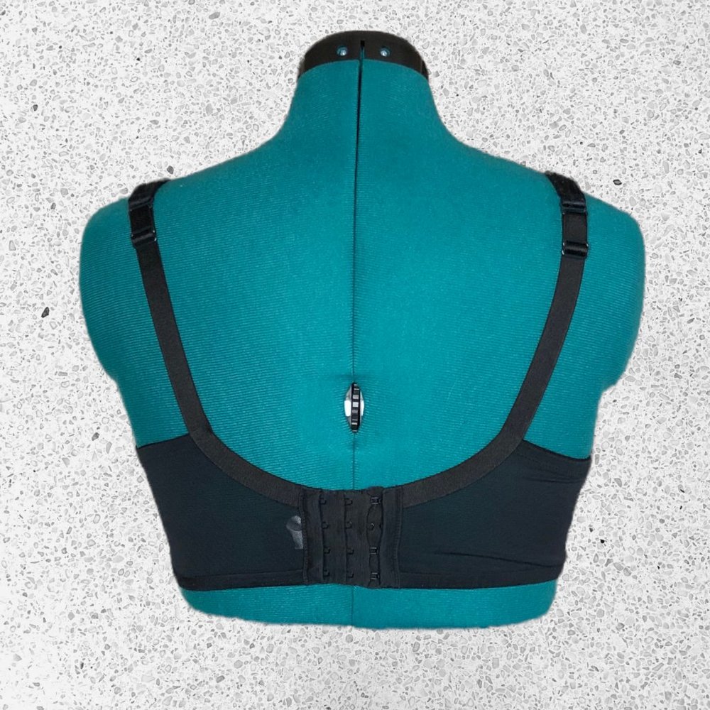 Cacique Black Satin Full Coverage Underwire 40ddd… - image 3